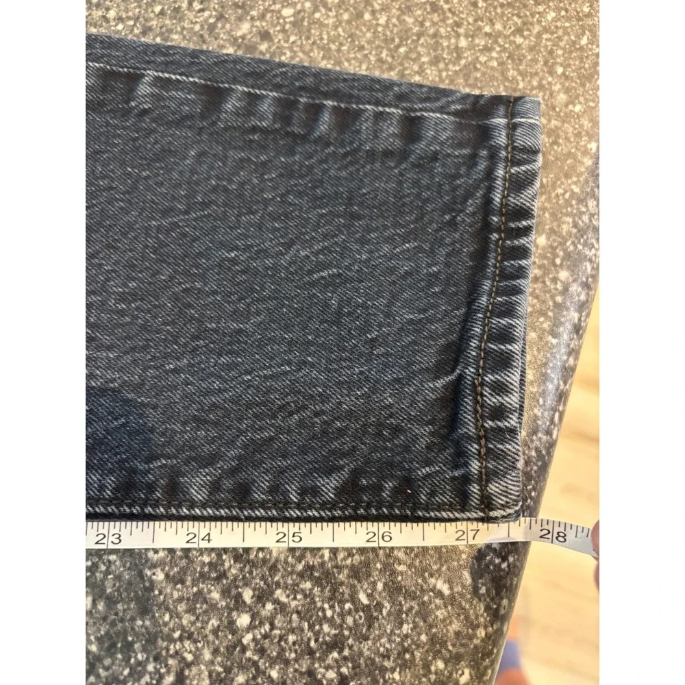Levi's Premium Wedgie Women's Jeans Size 25 Dark Wash‎ Denim Casual EUC - Picture 8 of 9